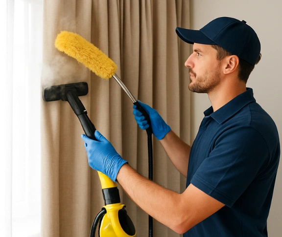 Trusted blind cleaning technician Matty Curtain Cleaning st-leonards-vic QLD