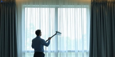 Commercial drapes cleaning service st-leonards-vic hotels offices